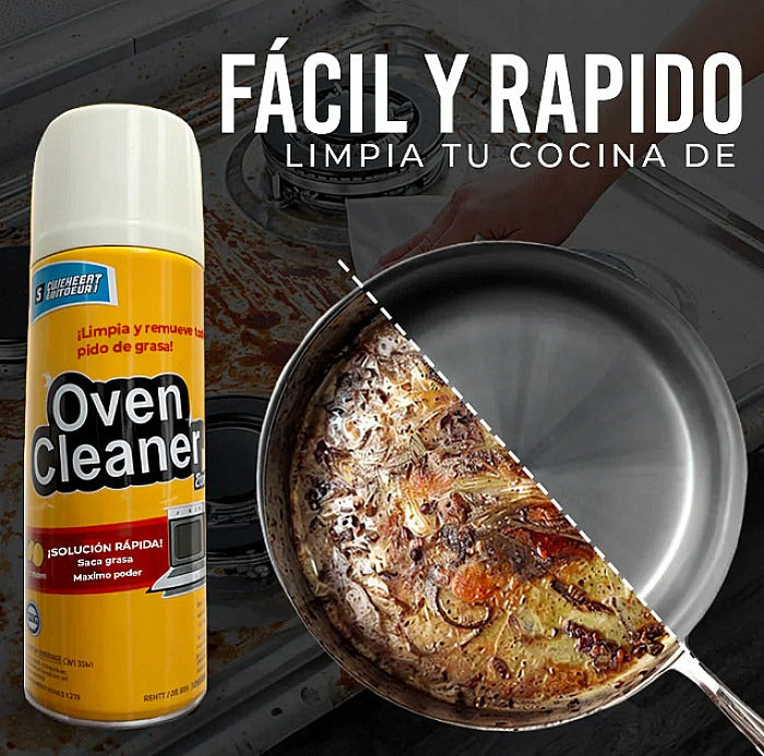 Oven Cleaner-Desincrustante de Óxido y de Grasa 100% Efectivo
