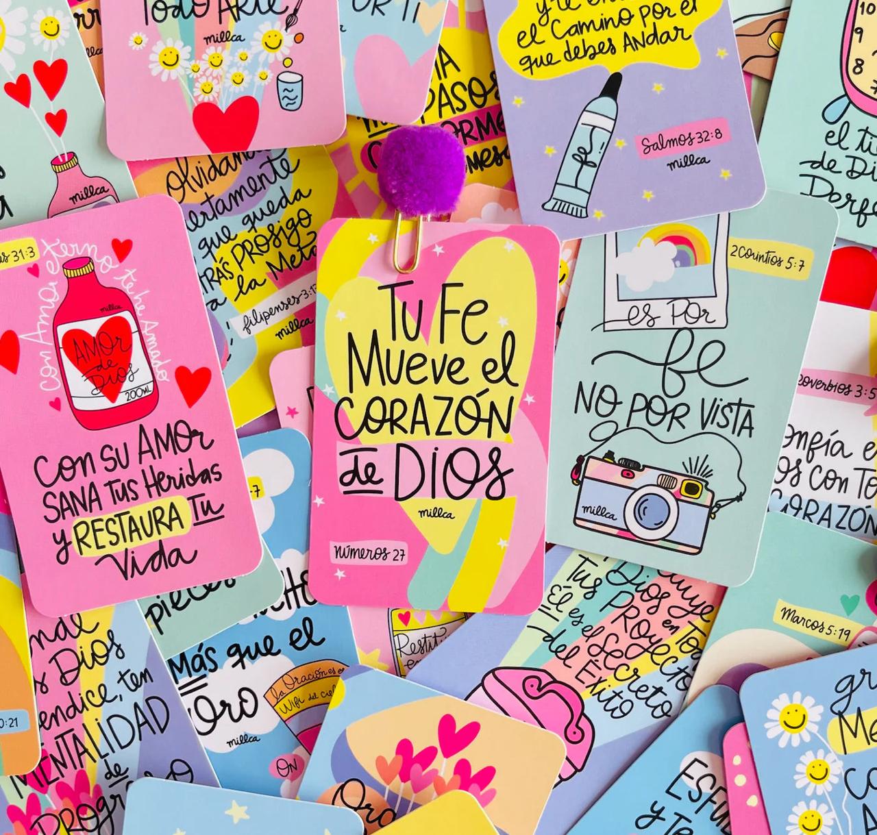 💌 SUSURROS DE DIOS – Cartas que Te Abrazan Desde el Cielo (3 packs s/. 59 )